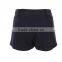 office ladies elegant tight fit black shorts