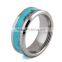 couple love titanium steel fringer rings women full crystal paving steel rings jewelry for her gifts
