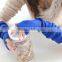 New design pure color knitted elbow length fingerless winter 100% cashmere gloves