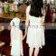 mother and daughter Parent-child black point summer chiffon sleeveless dress mother and child dress Parent-child outfit