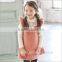 korean style frozen frock for baby girl cute children winter dress with caroset