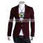 latest new design casual style one button slim men blazer