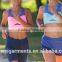 cotton/spandex shorts girl sport bra