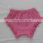 2017 Summer Newborn Baby Girls Solid Color Panties Little Princess Baby Ruffle Style Short Pants