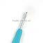 5mm TPR Aluminum Crochet Hooks Deep Blue 13.9cm(5 4/8") long, 2 PCs