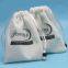 Custom printed velvet jewellery pouch with drawstring
