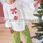 chevron ruffle girls cotton boutique clothing