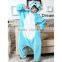 Rilakkuma Anime Flannel Pajama Kid Onesie Unisex Homewear