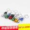 key chain metal smoking pipe /hq plane lip stick metal creative metal smoking pipe /fancy smoking pipe snuff bottle