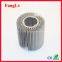 high power sunflower circular aluminum heat sink price