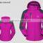 functional technical women and men sports hardshell jacket