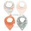 Organic Cotton Double Sided Baby Bibs Kids SalivaTowel