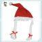 Cheap Plaits Beanie Christmas Party Santa Hats with Braids HPC-1064