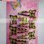 Fancy Smile Printing Hair Snap Clips Butterfly Shape Hair accessories