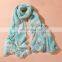 spring new women butterfly printing long scarf online wholesale