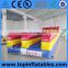 Best seller 2 lines exciting inflatable bungee run for sale