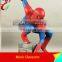 Hot sale resin spiderman statue for exhibition