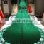 2016 long lace sleeve grass green mermaid ball gown evening dress