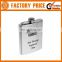 Wholesale Promotional Mini Portable Stainless Steel Hip Whisky Flask