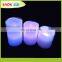 led lights candle wax without flame remote control