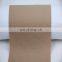 plain dyed faux silk brown irregular fake linen fabric
