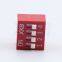 Source Enterprise DS-04 Red 4 Bit Code Switch 2.54MM Pitch 8 Pin DIP Switch