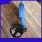 D371X/1.4529-10Q DN100 worm gear 1.4529 disc wafer butterfly valve used in power station