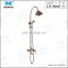 Saving water bathroom shower set faucet with 8" Ultrathin showerhead free to adjust height