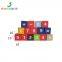 Funny colorful  kids soft play digital building blocks educational toys