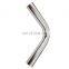 Exhaust Piping Tubing Tube Pipe 2 FT 2.5" OD 90 Degree T-304 Stainless Steel