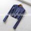 New Office Lady Women Female Long Sleeve Elegant Shirt Blouse Crew Neck Base Inside Top