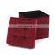 RTS Modern Luxury Home Furniture Velvet Folding Ottoman Storage Footrest Stool