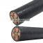 Underground water resistant electrical power wire cable