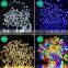 10M 100-led солнечная гирлянда из светодиодных лампочек для украшения на Рождество, в саду и на улице