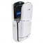 POWER public wash basin eco air auto fast profession advertisement hand dryer no battery operated with led for toilet