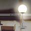 Magic Ball Christmas gift table light home decor design living study room white round plastic ball table lamp for bedroom
