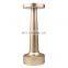 Aluminium home decorative dumbbell shape table lamp adjustable brightness reading led desk lamp