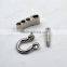 10 Pcs /Lot Silver Adjustable Paracord Buckle O-shaped Survival Shackle