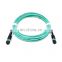 12 Fiber Trunk Cable OM3 MTP to MTP Push Pull Tap  Connector Patch Cord