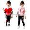 Custom brand cheap primary school Uniforms tracksuit for children wholesale unisex bulk school uniforms