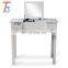 Luxury Dressing Table Stool Mirror Drawer Jewellery Cabinet Makeup Organiser