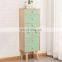 Customized Wood Storage Cabinet Floor Standing Bathroom Unit Wooden 4 Drawer Cupboard