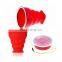 Economic Custom Design Collapsible Hot Water Bottle Silicone