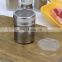 Stainless Steel Round stainless Steel Salt Pepper Shakers With Lid