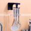 Kitchen Rotating Multi-functional Free-punch Rack Sticky Hook Rack Bathroom Storage Sticky Hook