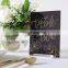 Black Wedding Sign Holder Display Acrylic Table Numbers Wedding Welcome sign