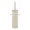 Mini 3L office home pedal bin colored metal trash can  stainless steel trash can  light grey trash can with toilet brush set