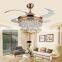 Pendant Light Item And European Style LED Fan Lights 42 Inches Hanging Chandelier Fan Lamp
