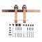Industrial Sliding Barn Door Kit Set for Wooden Doors