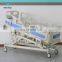 New Year Sale Customized Angle Indicator Motorized Electric 5 function Hospital Medical Patient Beds With 4 Mute Casters